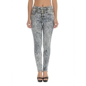 Wet Seal Jeans Juniors 5 High Waist Acid Wash